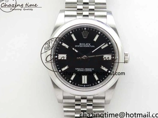 MiroTime 0101 Oyster Perpetual 41mm 124300 BP Maker Best Edition Black Dial on SS Jubilee Bracelet A Reliable 2644